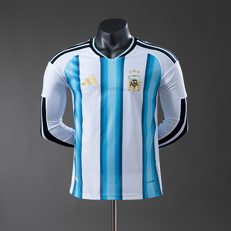 Argentina 2026 Home Long-Sleeve Player Version Jersey S-4XL